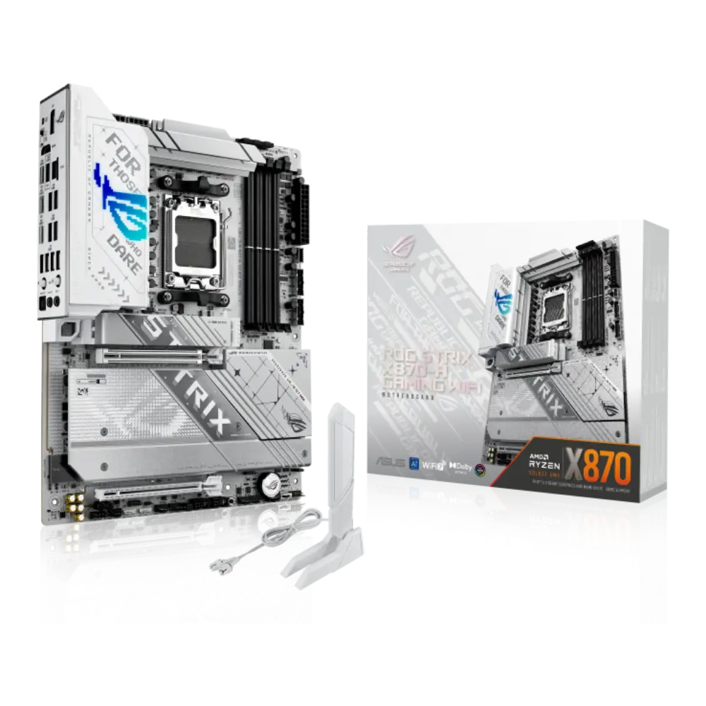 Asus Rog String X870-A | Gaming WiFi (White) in Oman