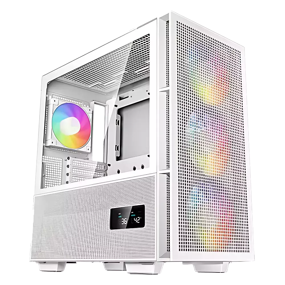 DeepCool CH560 ARGB | White Mid-Tower Case in Oman
