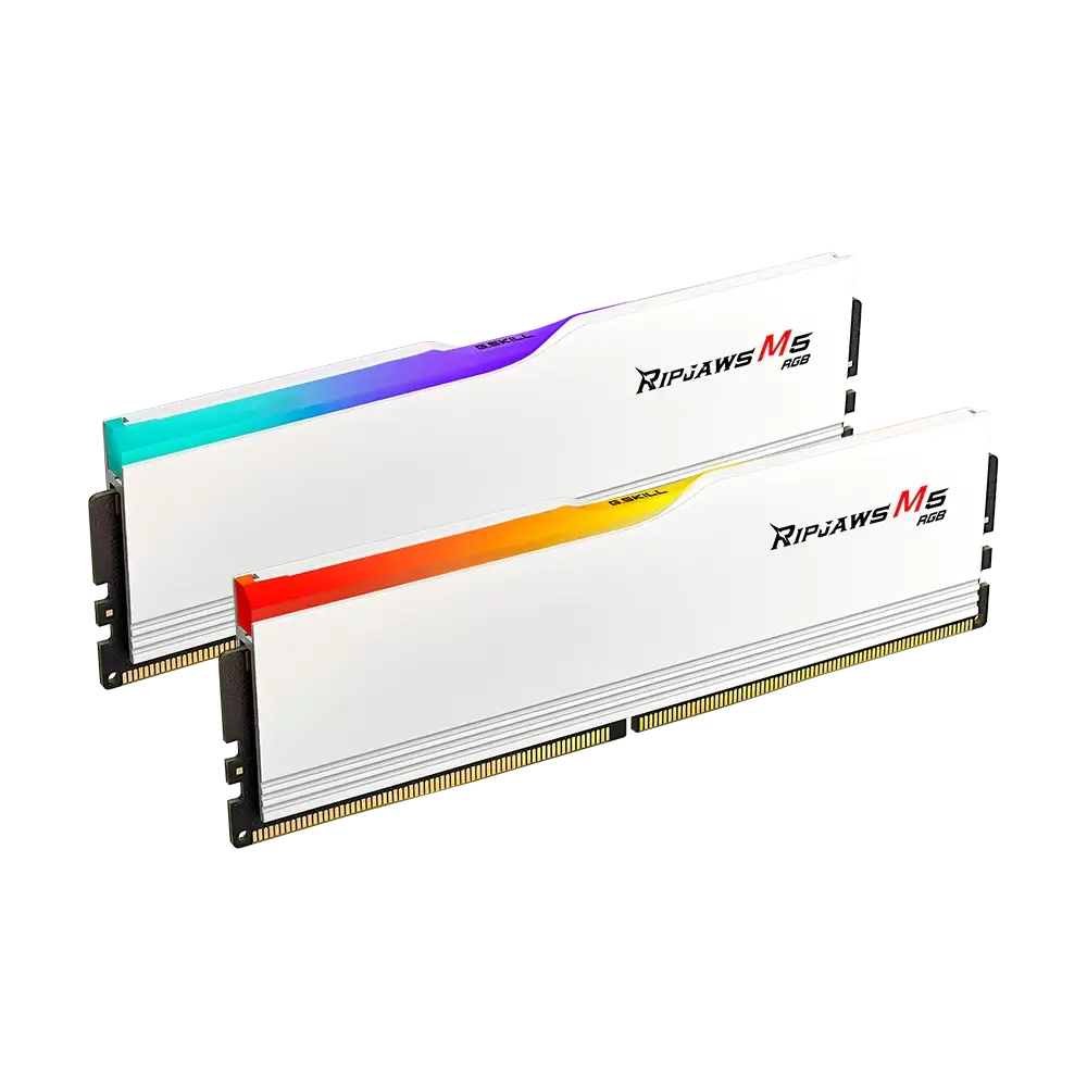 G.SKILL Ripjaws M5 White in Oman | RGB 32GB (2 x 16GB) 5600MHz