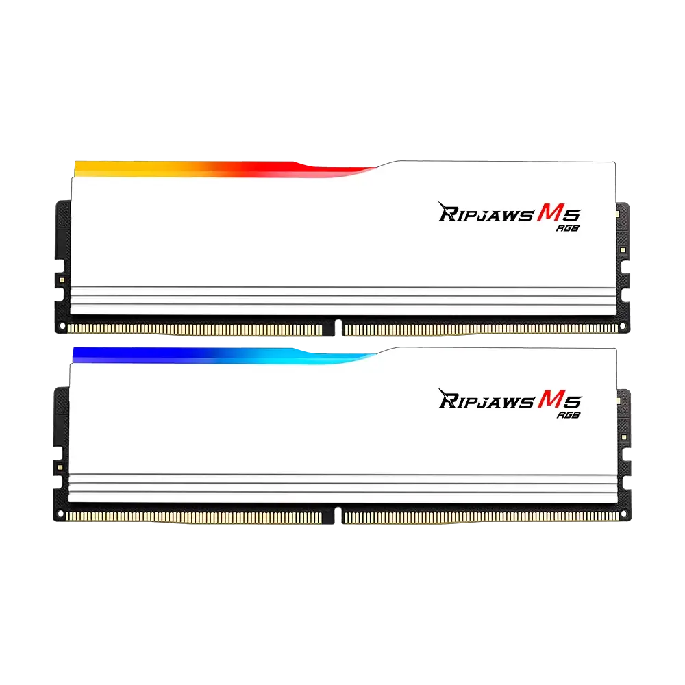 G.SKILL Ripjaws M5 White in Oman | RGB 32GB (2 x 16GB) 5600MHz