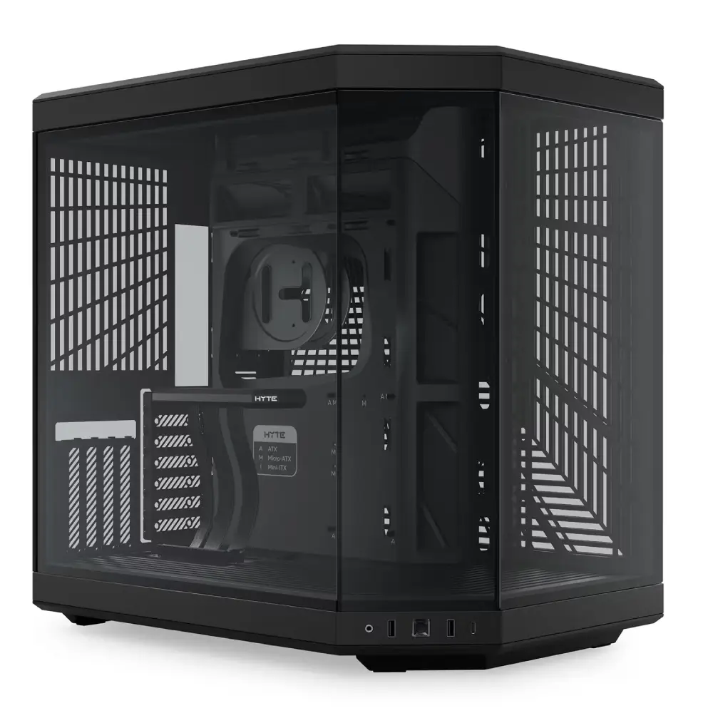 HYTE Y70 Black in Oman | Dual Chamber Mid-Tower ATX Case