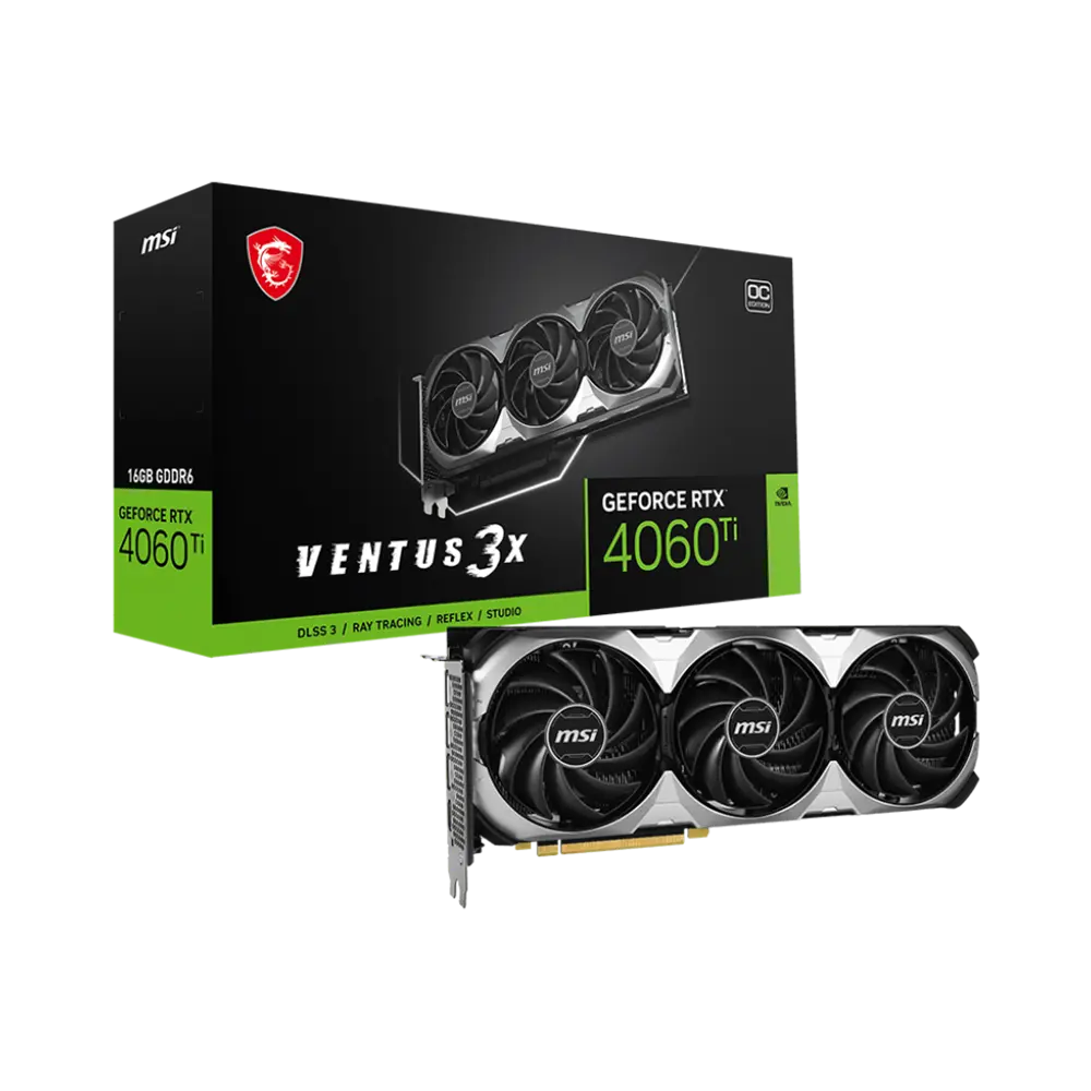 Msi RTX 4060 Ti Ventus 3X | 16GB OC Graphics Card in Oman