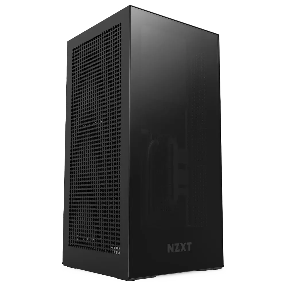 NZXT H1 Tempered Glass | Mini ITX Case Black in Oman