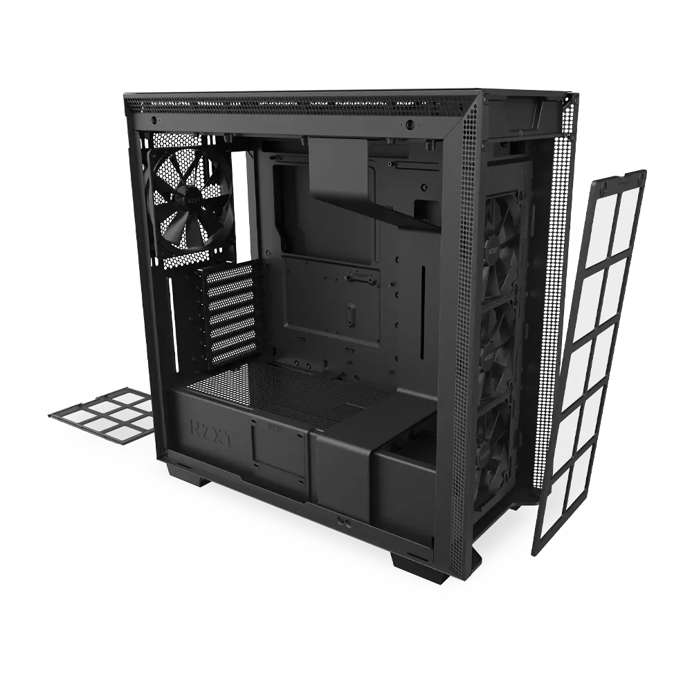 NZXT H710 Matte | Tempered Glass Case Black in Oman